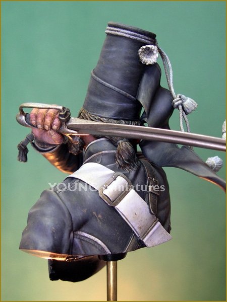 Young Miniatures YH1836 The DeathFrederick the Great&amp;#39;s 5th Hussars 1/10 – zdjęcie 4
