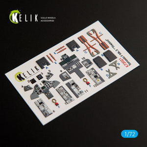 KELIK K72021 TORNADO F MK.3 &amp;quot;FIREBIRD&amp;quot; INTERIOR 3D DECALS FOR HASEGAWA 1/72