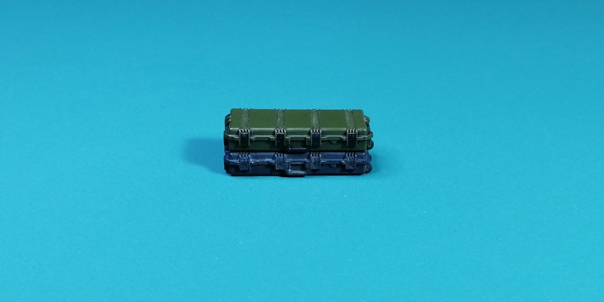 Eureka XXL E-063 Modern US Army PELICAN M249 Machine Gun Case 1/35 – image 4