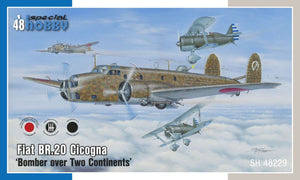 Special Hobby 48229 Fiat BR.20 Cicogna &amp;#39;Bomber Over Two Continents&amp;#39; 1/48