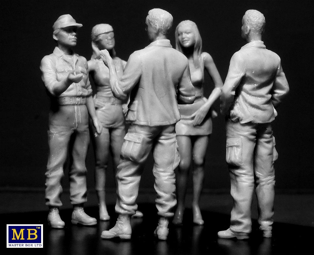 Master Box 35185 Somewhere in Saigon (Vietnam War) 1/35 – zdjęcie 2