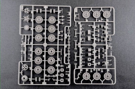 Trumpeter 05599 Russian T-72B/B1 MBT (w/kontakt-1 reactive armor) 1/35 – imagen 13