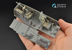 Quinta Studio QD32090 Ju 87B-2/R-2 3D-Printed &amp;amp; colored Interior on decal paper ( Trumpeter ) 1/32 – image 6