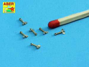 Aber 16111 Wing nuts PE nuts with turned bolt x 30 pcs. 1/16 – zdjęcie 4