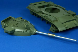 RB Model 35B100 105mm M68 Barrel for Ti-67 Tiran 1/35 – zdjęcie 3