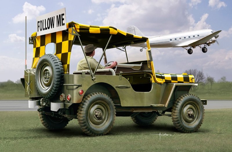 Italeri 70390 JEEP FOLLOW ME MODEL SET 1/35 – zdjęcie 2
