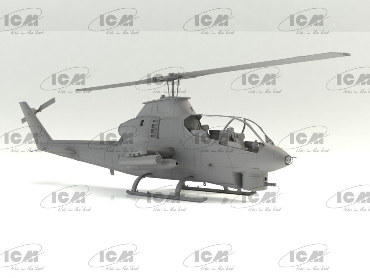 ICM 32060+P AH-1G Cobra (early production) + PAINT SET 1/32 – zdjęcie 5