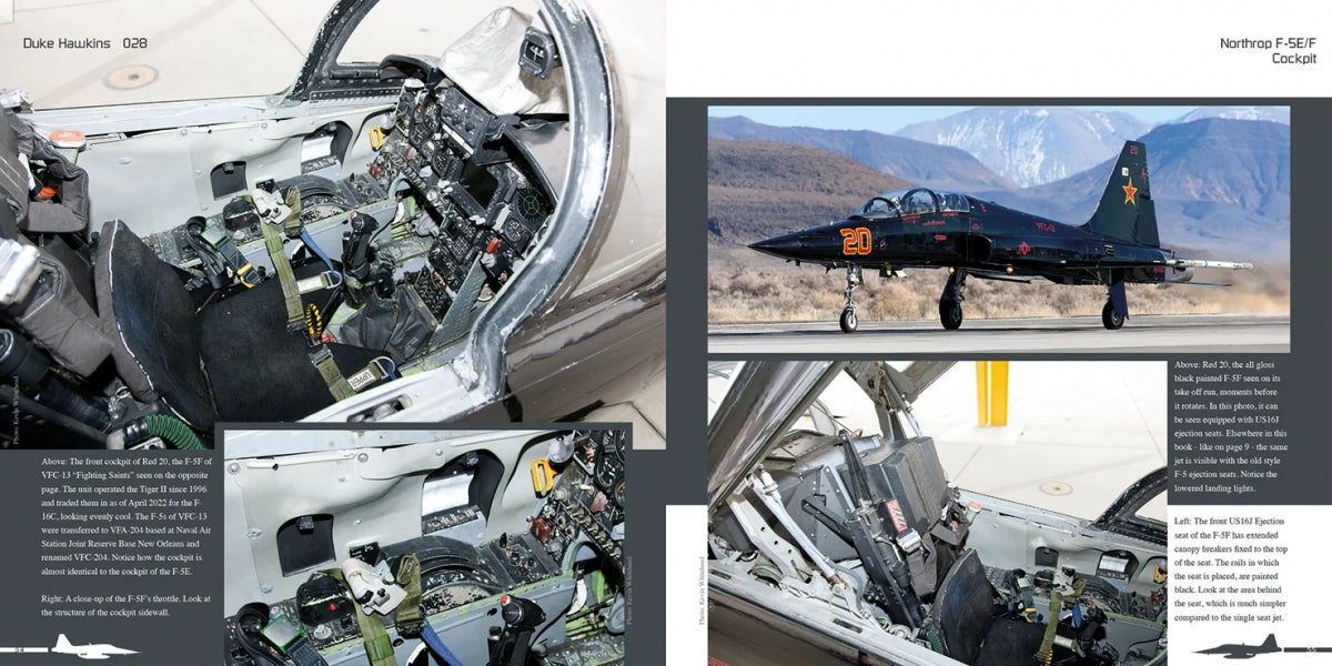 HMH Publications DH-028 Northrop F-5 Freedom Fighter &amp;amp; Tiger II - Aircraft in Detail 028 (English Version) – image 5