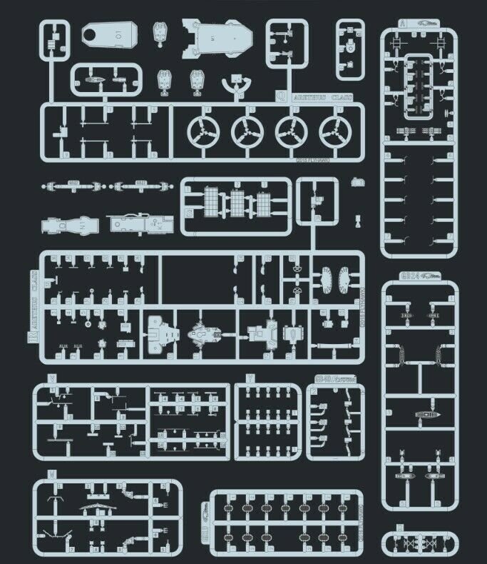 FlyHawk Model FH1157 HMS Aurora 1941 - Limited 1/700 – image 5