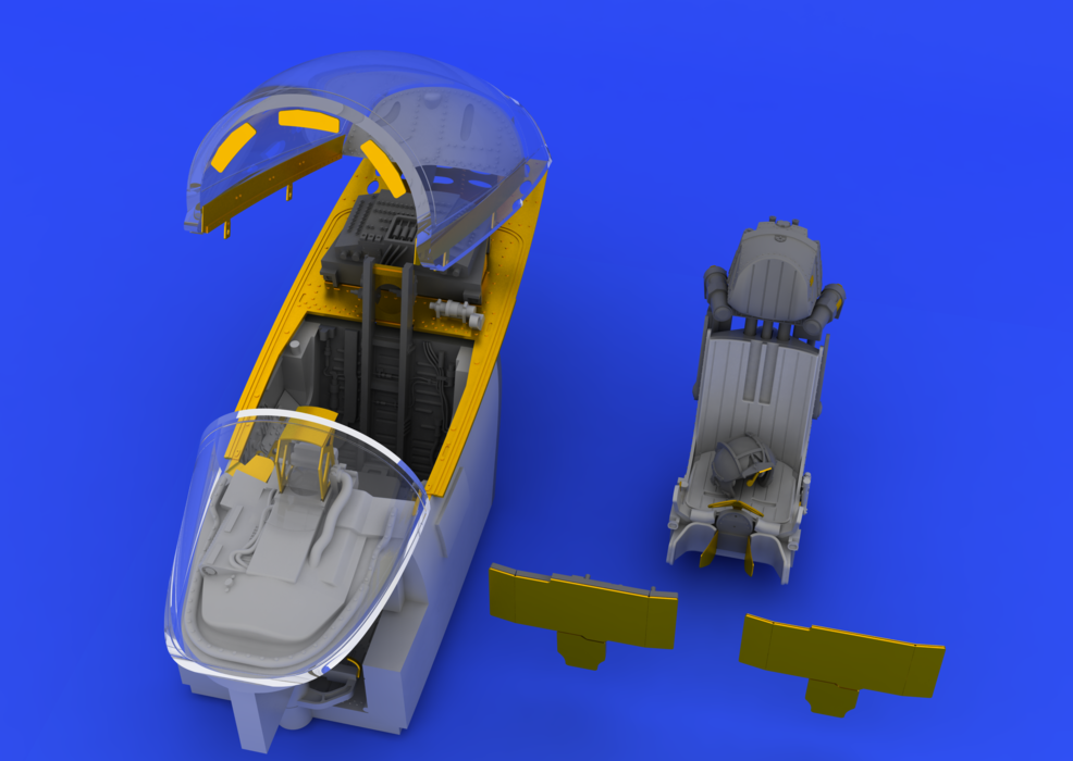 Eduard 648091 MiG-29 cockpit 1/48 (Academy) – image 3