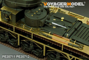 Voyager Model PE35711 WWII Russian T-35 Heavy Tank Basic (Gun barrel Include) (For HobbyBoss 83841) 1/35 – zdjęcie 2