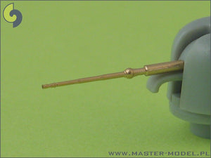Master SM-350-035 OTO-Melara 76 mm/62 (3&amp;quot;) gun barrels (2pcs) – immagine 2