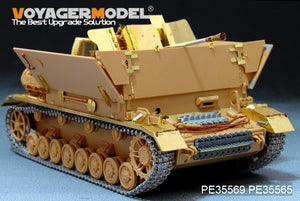 Voyager Model PE35569 WWII German Sd.Kfz.161/3 37mm Flak Auf Fgst.Pz.Kpfw. IV(Sf) &amp;quot;MOBELWAGEN&amp;quot;(B ver include Gun barrel）For TAMIYA 35237 1/35 – zdjęcie 3