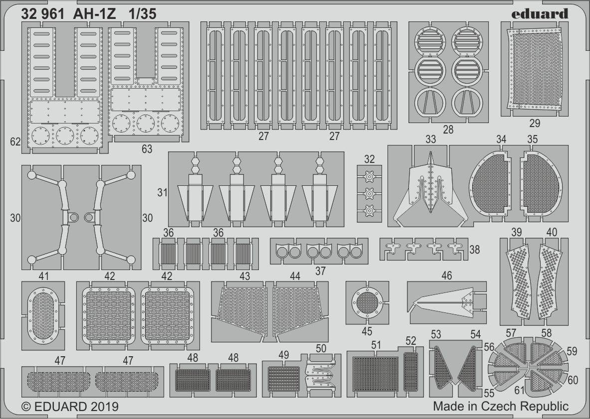 Eduard 32961 AH-1Z 1/35 ACADEMY – Bild 2