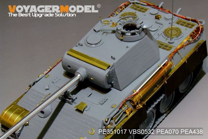 Voyager Model PE351017 WWII German Panther G Early ver.Basic upgrade set (For TAKOM 2119/2134) 1/35 – zdjęcie 15