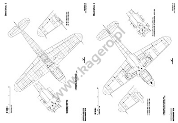 Kagero 7063 Messerschmitt Bf 109 G EN/PL – zdjęcie 4