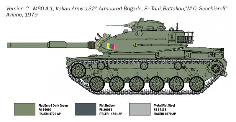 Italeri 7075 M60A1 1/72 – Bild 9