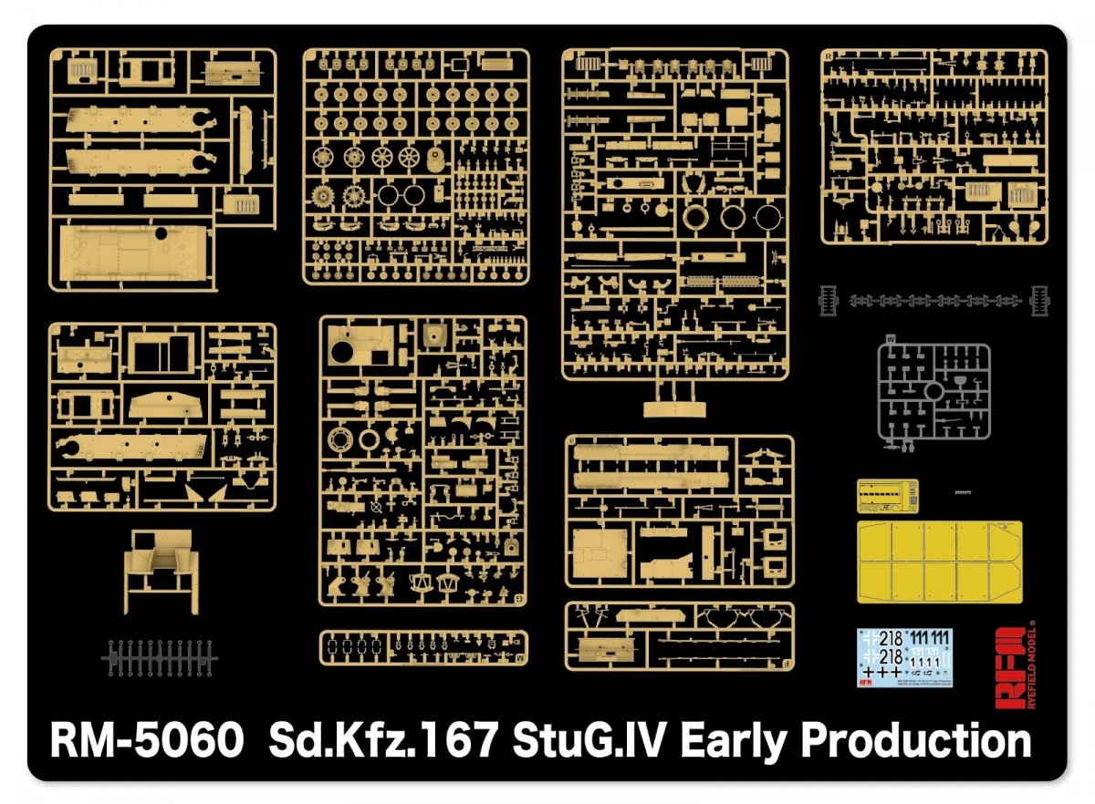 Rye Field Model 5060 Sd.Kfz.167 StuG.IV Early Production w/workable track links 1/35 – image 3