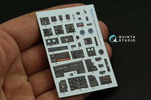 Quinta Studio QD32093 He 219 3D-Printed &amp;amp; coloured Interior on decal paper ( Revell ) 1/32 – zdjęcie 12