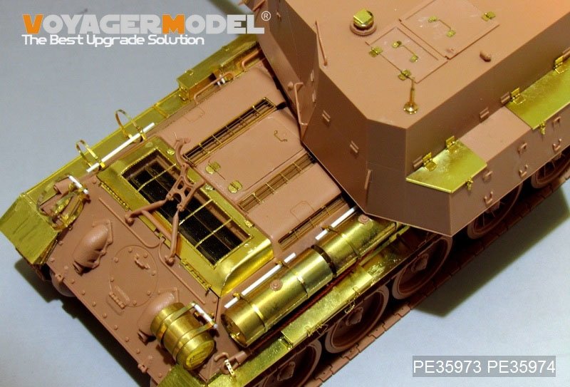 Voyager Model PE35973 Egyptain T-34/122 S.P.G Basic For RFM 5013 1/35 – immagine 16