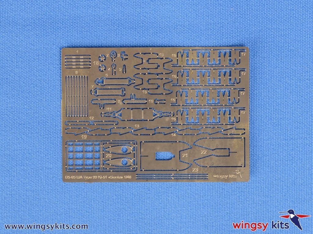 Wingsy Kits D5-05 IJA Type 99 assault/recon. plane Ki-51 “Sonia” 1/48 – zdjęcie 13