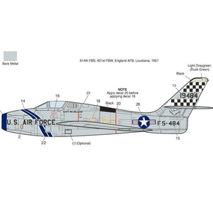 Kinetic K48113 F-84F USAF 1/48 – zdjęcie 4
