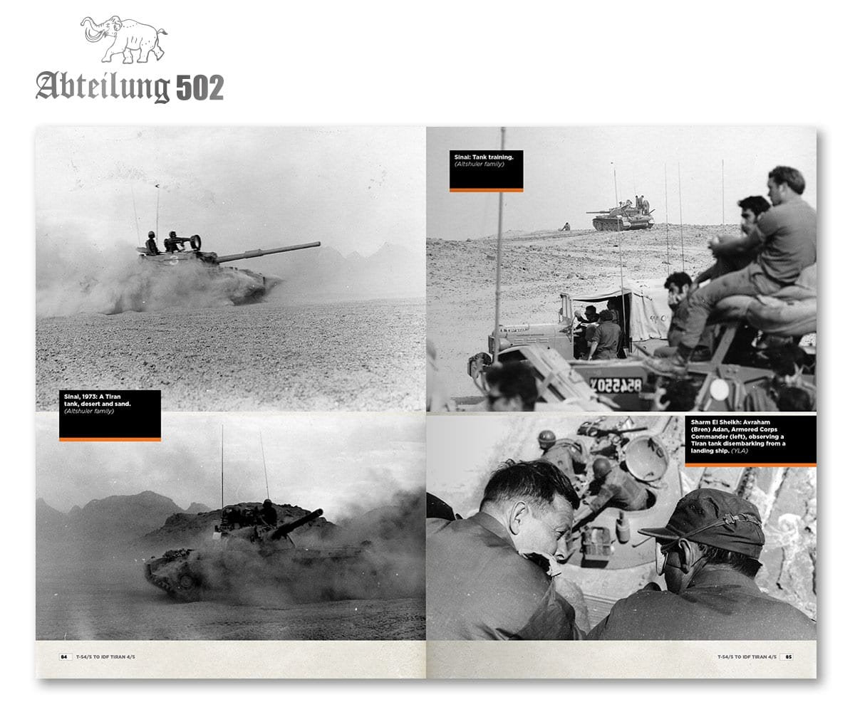 502 Abteilung ABT607 T-54/5 TO IDF TIRAN 4/5 THE BIRTH OF A BASTARD TANK – image 9
