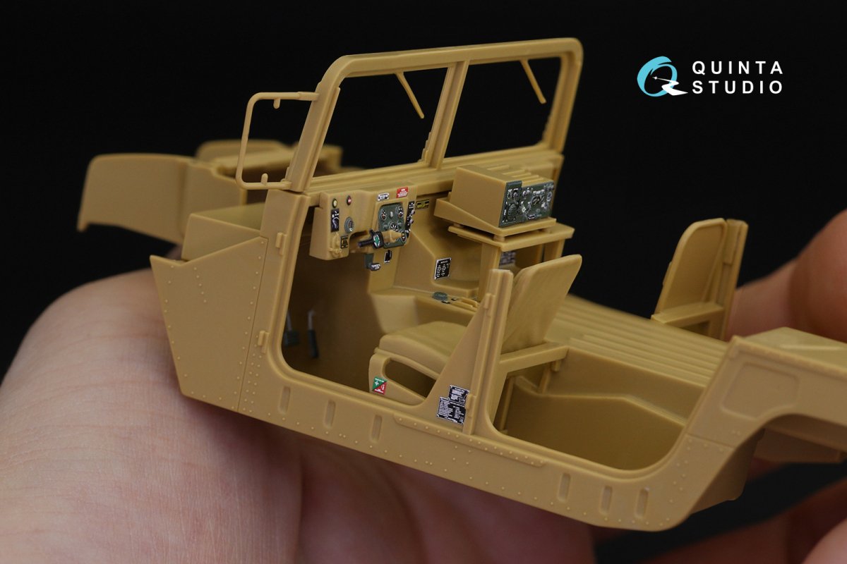 Quinta Studio QD35039 HUMVEE Family 3D-Printed &amp;amp; coloured Interior on decal paper (Tamiya) 1/35 – zdjęcie 8