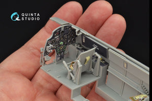 Quinta Studio QD32063 Bf 110C/D 3D-Printed &amp;amp; coloured Interior on decal paper (for Dragon kit) 1/32 – zdjęcie 8