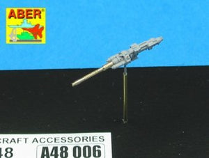 Aber A48 006 Set of 2 barrels for German 13mm aircraft machine guns MG 131 (middle type) 1/48 – zdjęcie 5