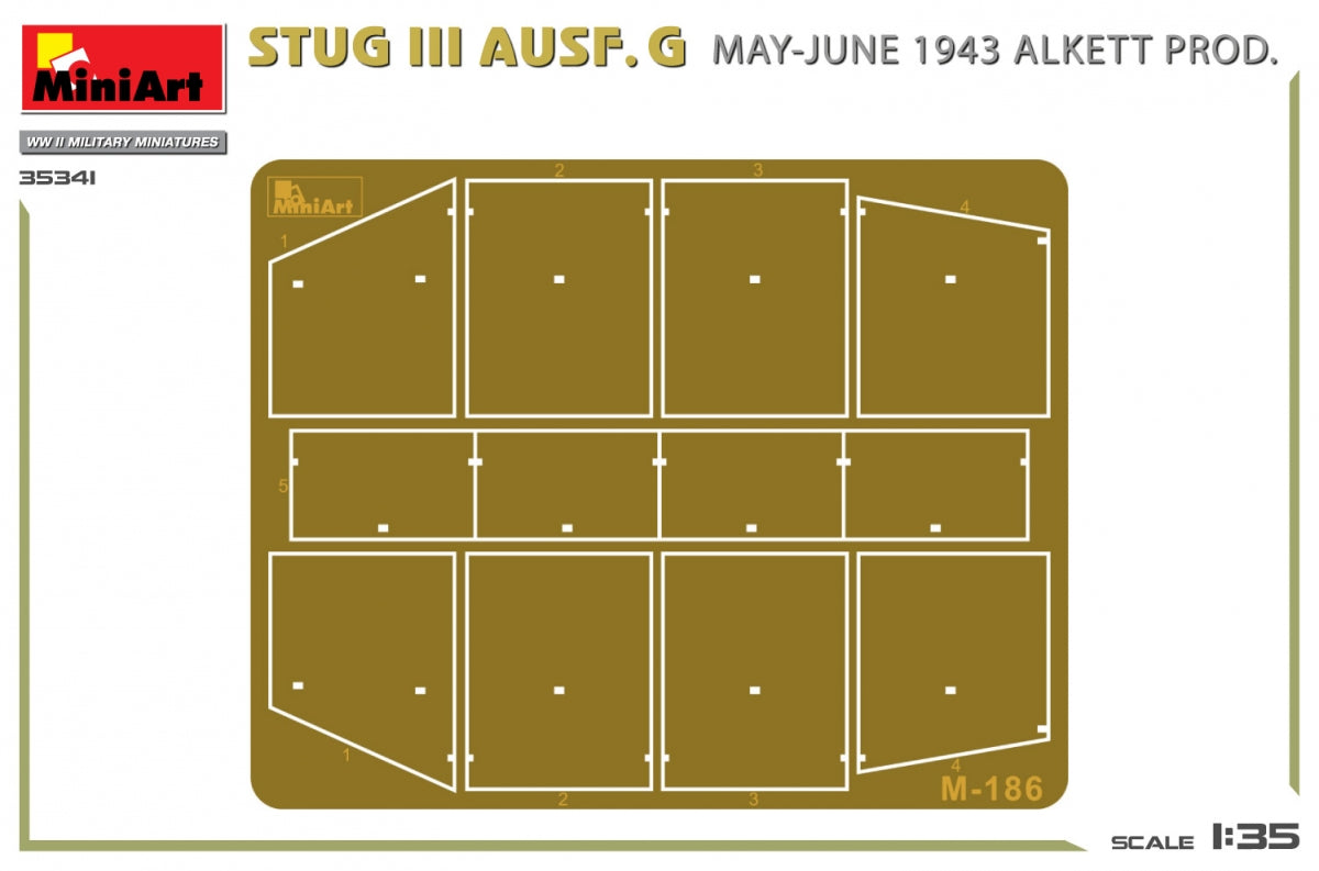 MiniArt 35341 STUG III AUSF. G MAY-JUNE 1943 ALKETT PROD. 1/35 – image 3