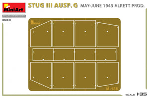 MiniArt 35341 STUG III AUSF. G MAY-JUNE 1943 ALKETT PROD. 1/35 – image 3