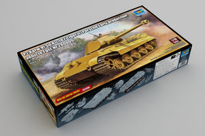 Trumpeter 00948 German Tiger II Heavy Tank - Porsche Turret Early Production 1/16 – zdjęcie 2