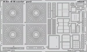 Eduard 48857 B-1B exterior 1/48 REVELL – zdjęcie 2