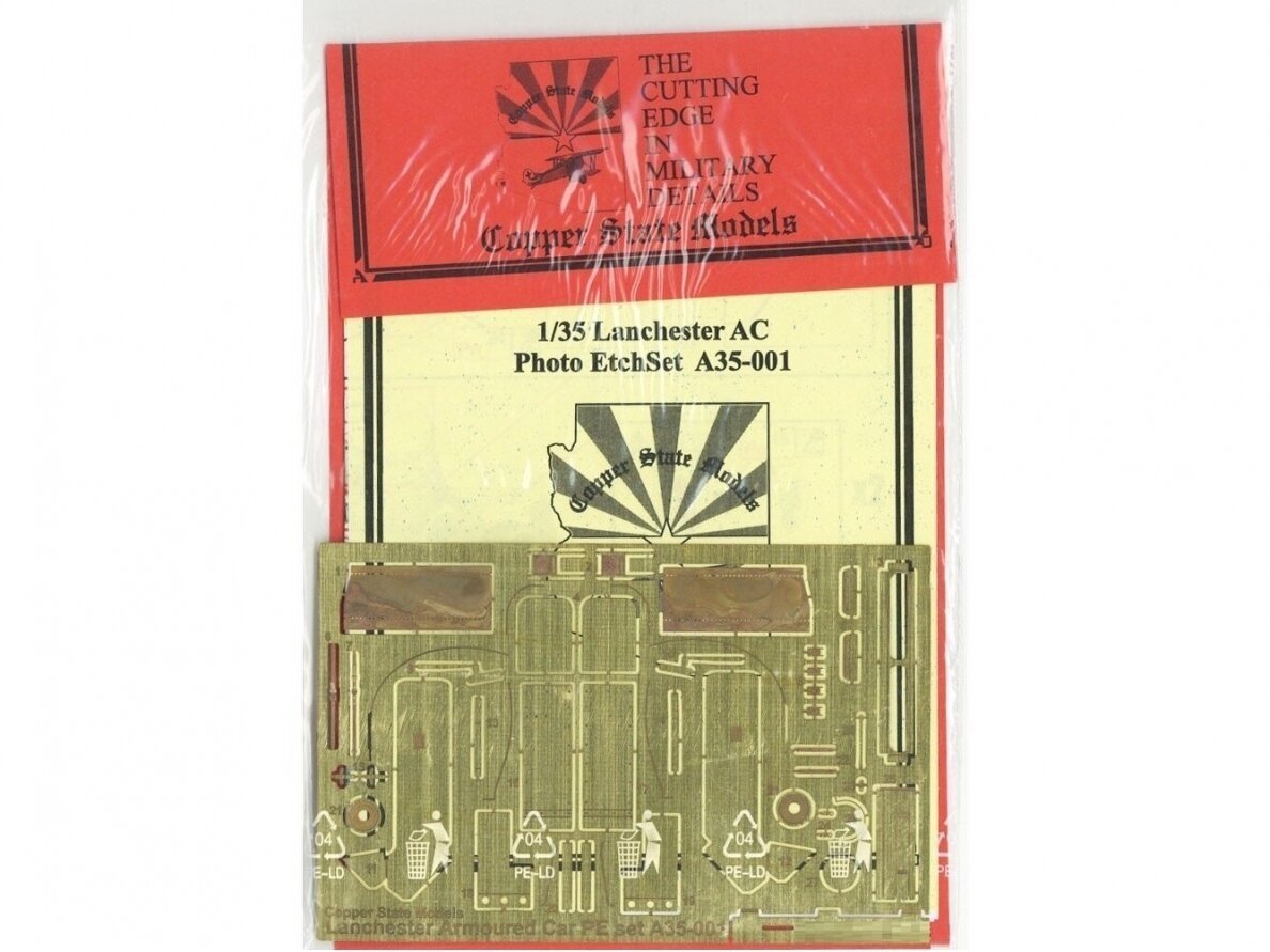 Copper State Models A35-001 Lanchester Photoetch Set 1/35 – image 2