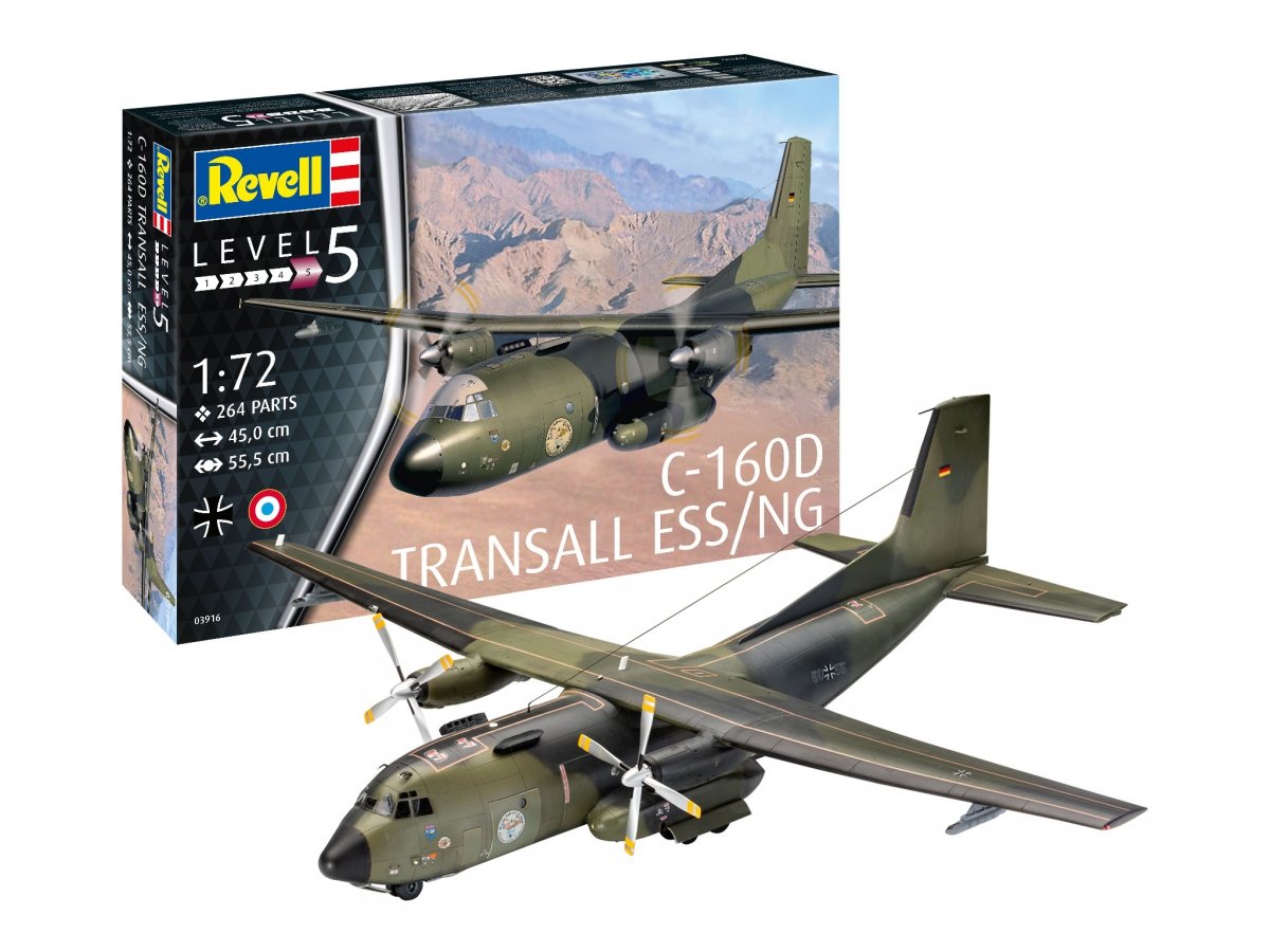 Revell 03916 C-160 Transall Eloka 1/72 – zdjęcie 2