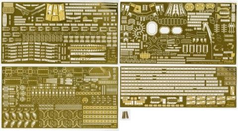 Fujimi 600147 IJN Battleship Fuso DX w/PE Parts 1/350 – zdjęcie 2