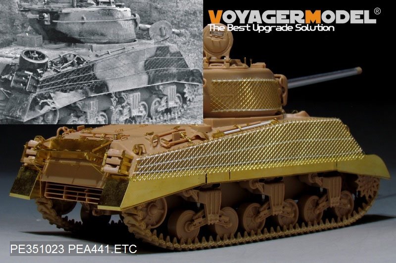 Voyager Model PEA441 WWII US Sherman M4A3 Sommerville Matting (GP) 1/35 – image 7
