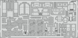 Eduard 73807 B-29 interior HOBBY 2000, ACADEMY 1/72 – zdjęcie 2
