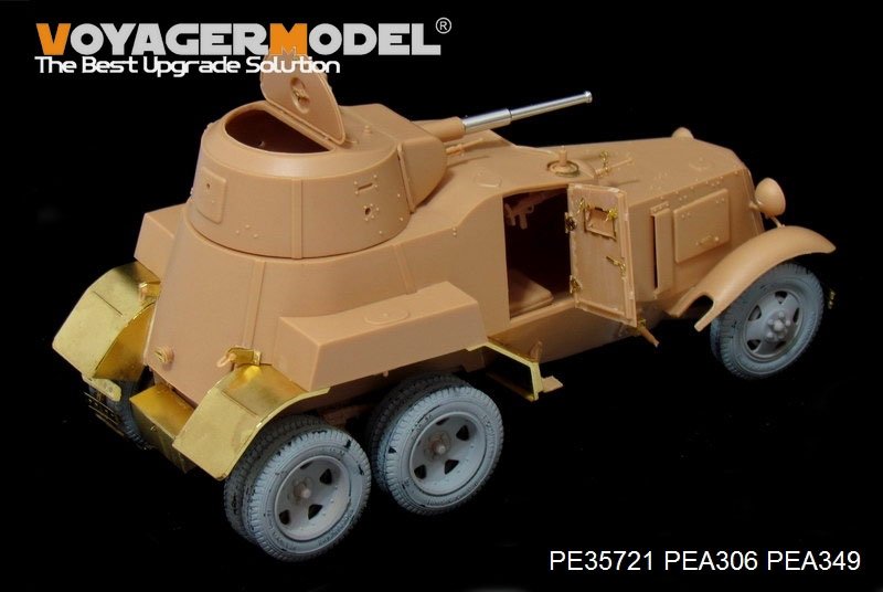 Voyager Model PE35721 WWII Soviet BA-10 Armored Vehicle Basic (For HobbyBoss 83840) 1/35 – image 2