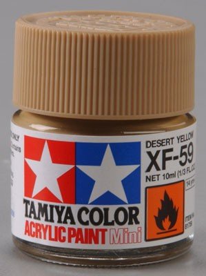 Tamiya XF59 Desert Yellow (81759) Acrylic paint 10ml – zdjęcie 2