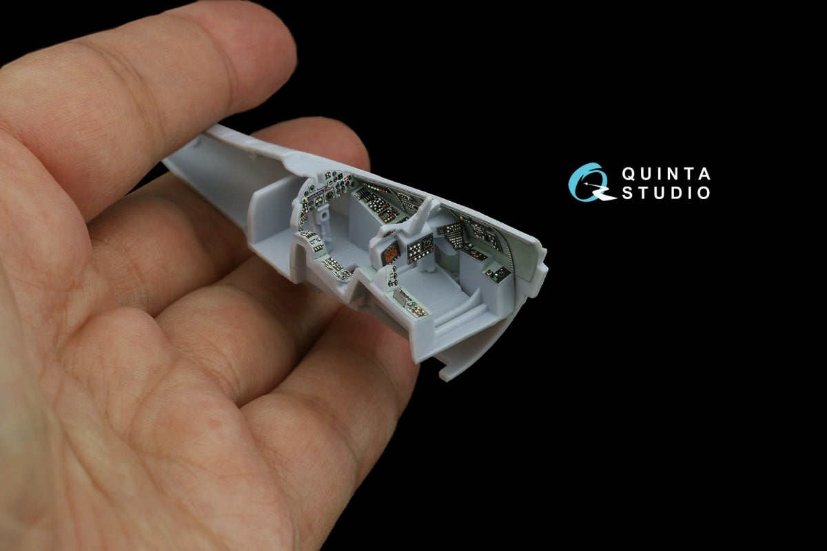 Quinta Studio QDS-72173 Blackburn Buccanneer S.2B Late 3D-Printed &amp;amp; colored Interior on decal paper (Airfix) (small version) 1/72 – image 9
