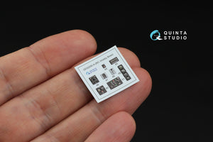 Quinta Studio QD+32250 A-26C Invader 3D-Printed &amp;amp; colored Interior on decal paper (Hobby Boss) (with 3D-printed resin parts) 1/32 – image 6