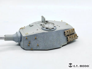 ET Model P35-318 Tiger II/Jagdtiger Spare Track Brackets For Common Version Track ( 3D Print ) 1/35 – image 3