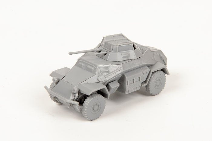 Zvezda 6157 Sd.Kfz.222 Armored Car 1/100 – zdjęcie 7