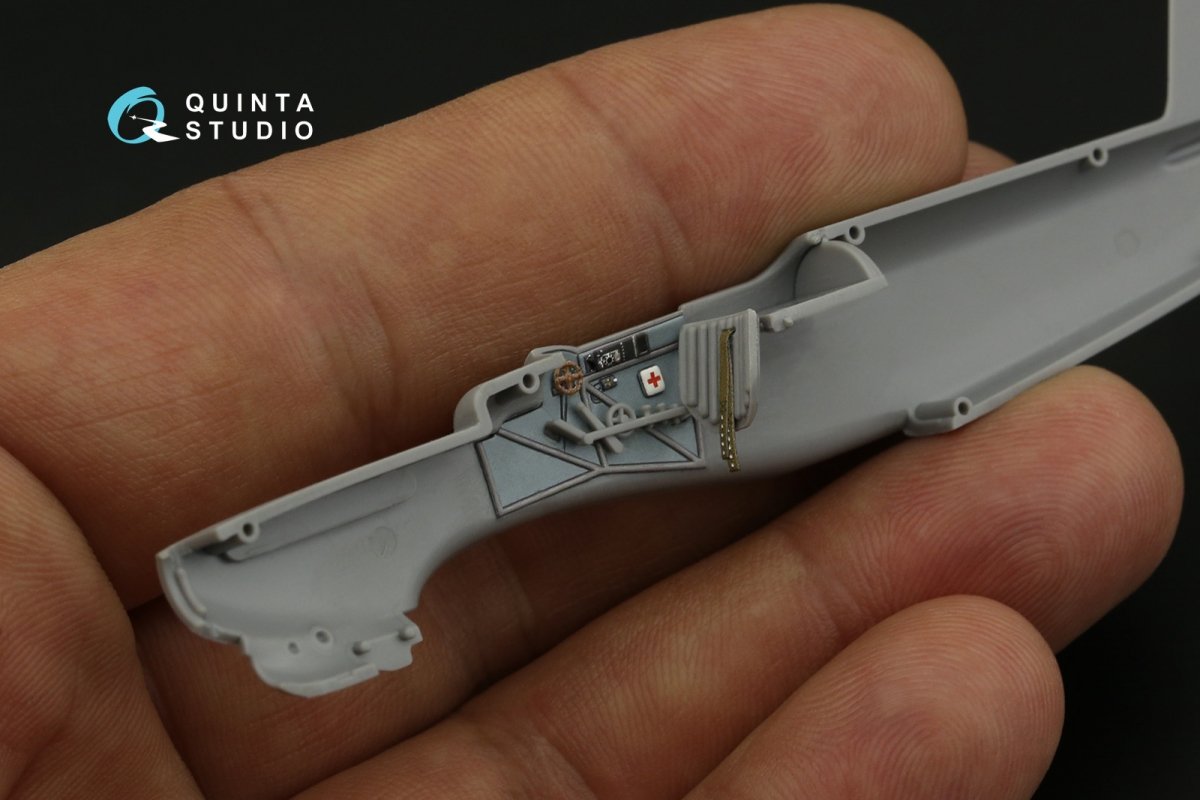 Quinta Studio QD72084 Yak-1B 3D-Printed &amp;amp; colored Interior on decal paper (Arma Hobby) 1/72 – image 5