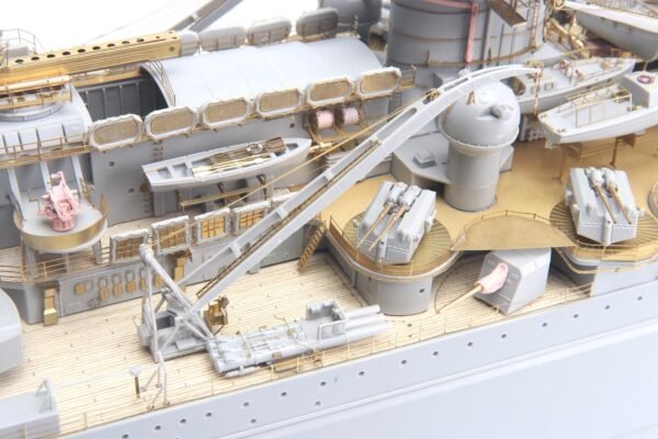 MK1 Design MD-20024 DKM Battleship SCHARNHORST DX PACK for Trumpeter 1/200 – zdjęcie 41