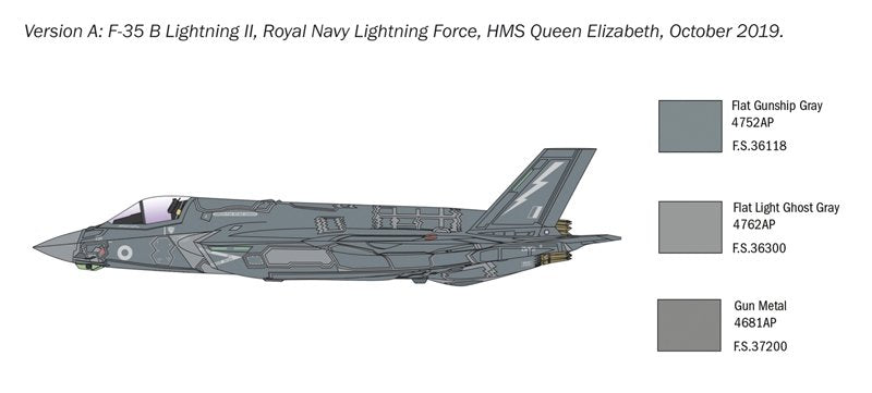 Italeri 1425 F-35 B Lightning II STOVL 1/72 – image 4
