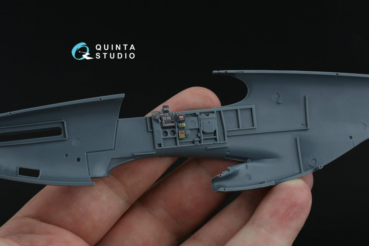 Quinta Studio QD48500 P-51B late/P-51C Late 3D-Printed coloured Interior on decal paper (Eduard) 1/48 – zdjęcie 12