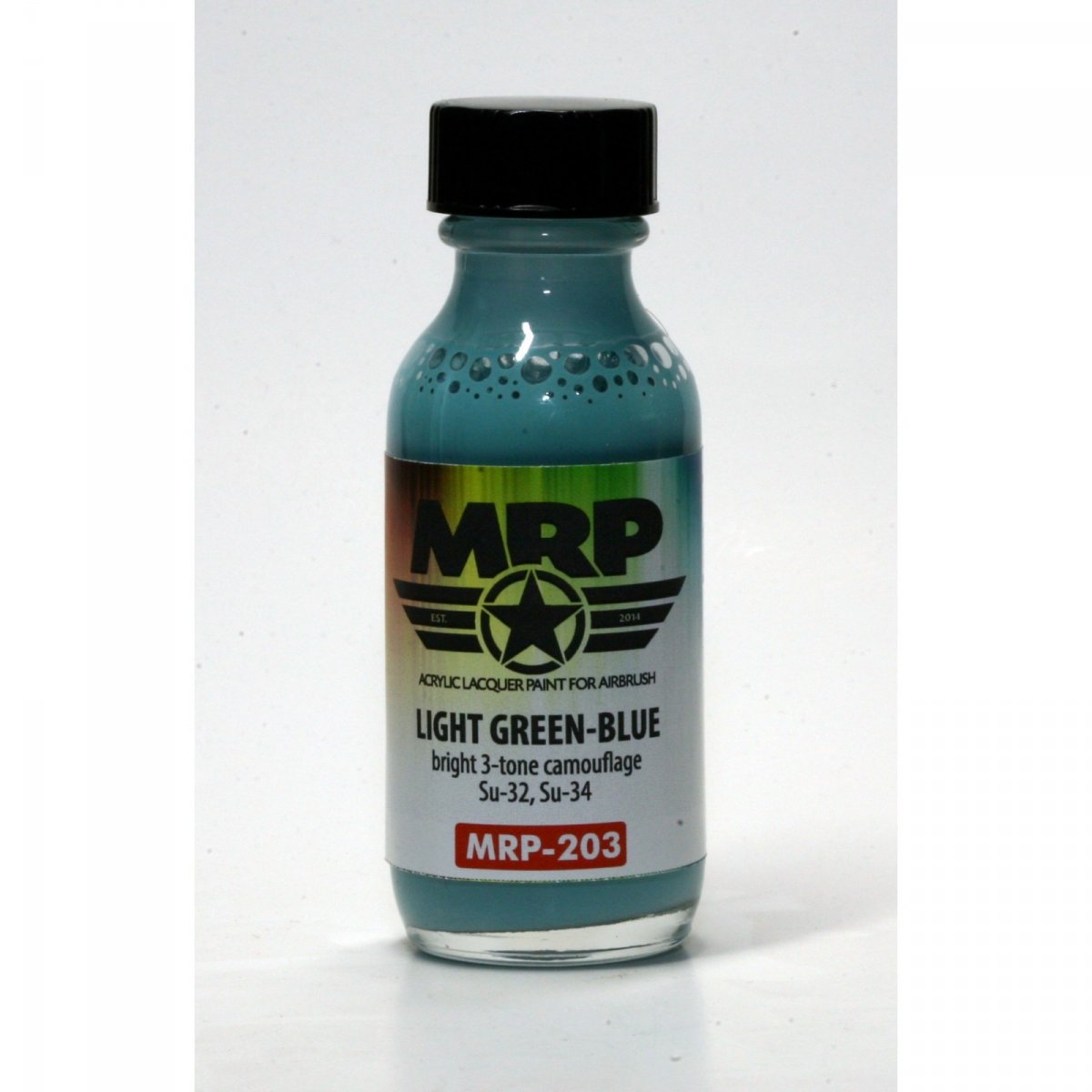 MR. Paint MRP-203 LIGHT GREEN - BLUE SU-34 30ml – zdjęcie 2